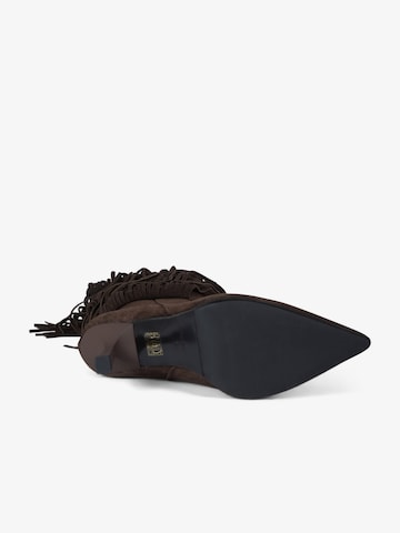 GISEL MOIRE Boots in Bruin