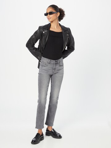 LEVI'S ® Slimfit Jeans '724' in Grau