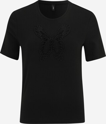 Only Petite T-shirt 'FLY' i svart: framsida