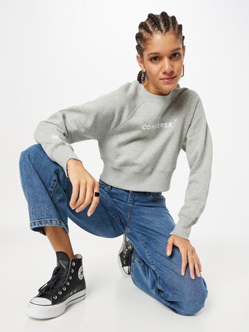 CONVERSE Sweatshirt in Grau