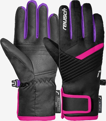 REUSCH Sports gloves 'Dan' in Black: front