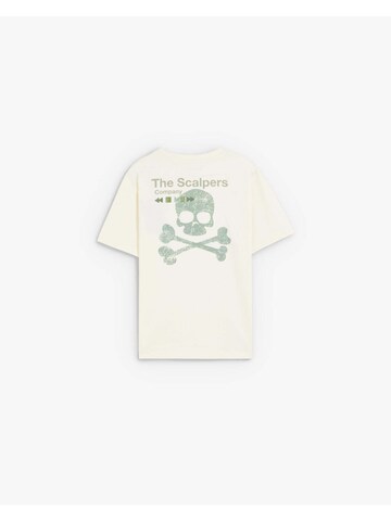 Scalpers T-shirt i vit: baksida