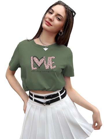 GORHEY Shirt in Groen: voorkant