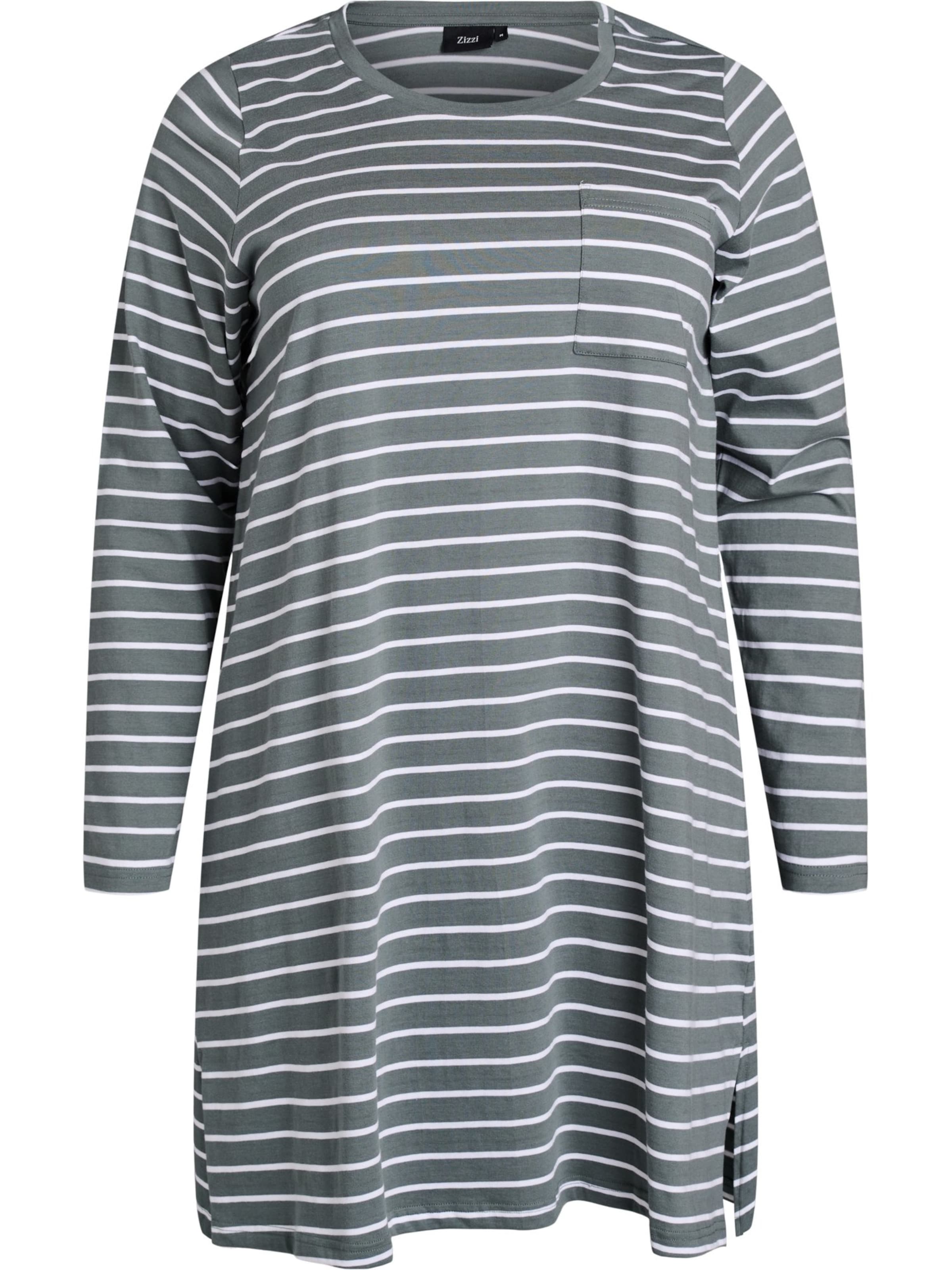 Zizzi Nočná košieľka 'Iv' - Zelená: predná strana