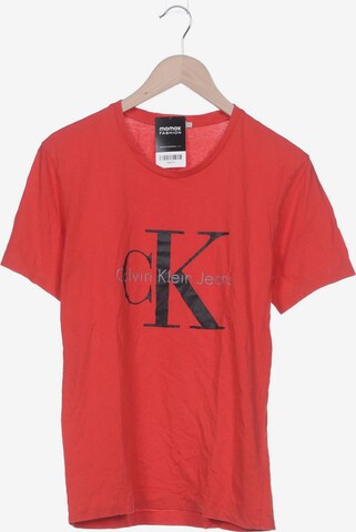 Calvin Klein Jeans T-Shirt M in Rot: predná strana