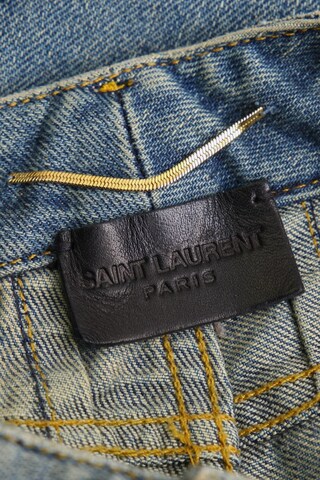 Saint Laurent Skinny-Jeans 27 in Blau