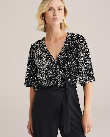 WE Fashion Jumpsuit in Schwarz