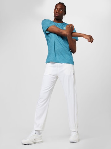 Tapered Pantaloni sport de la BIDI BADU pe alb