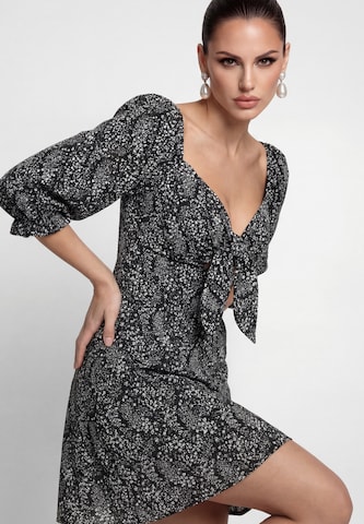 Robe d’été 'Festive' faina en noir