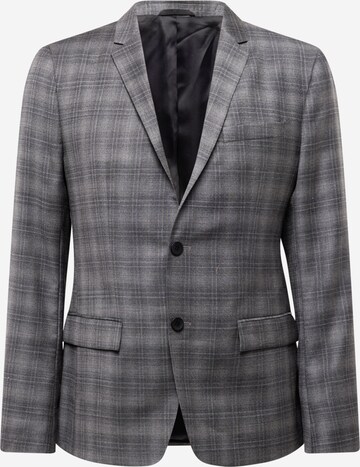 Calvin Klein Regular fit Suit Jacket in Grey: front