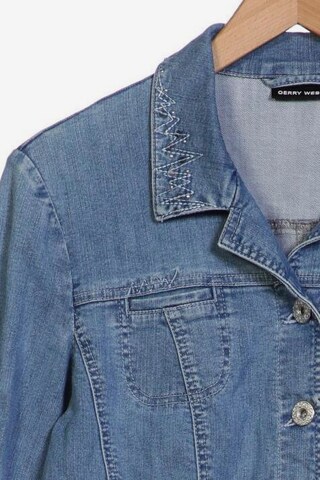 GERRY WEBER Jacket & Coat in S in Blue