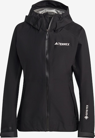 ADIDAS TERREX Outdoorjacke 'Xperior' in Schwarz: predná strana