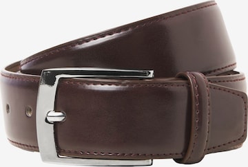 Ceinture 'JACMarkus' JACK & JONES en marron : devant