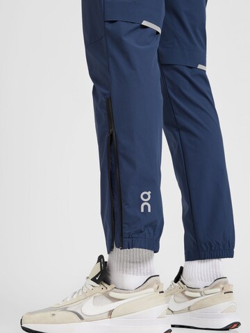 On Конический (Tapered) Спортивные штаны 'Core' в Синий