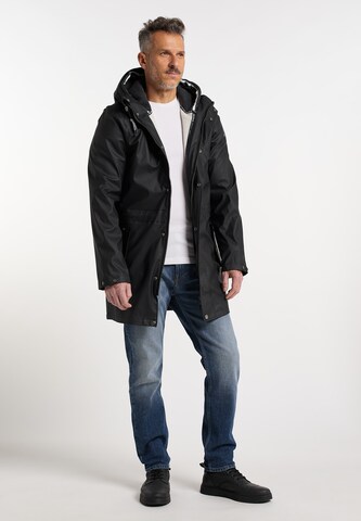 Schmuddelwedda Between-Seasons Parka in Black