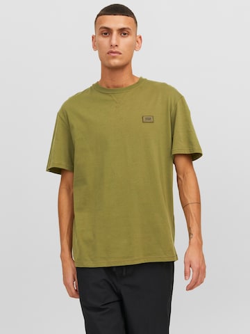 JACK & JONES - Camiseta en verde: frente