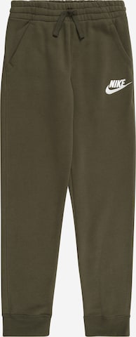 Nike Sportswear Pants in Green: front