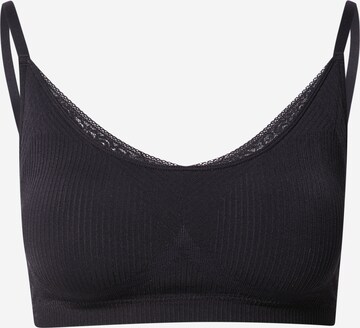 SCHIESSER Bra in Black: front