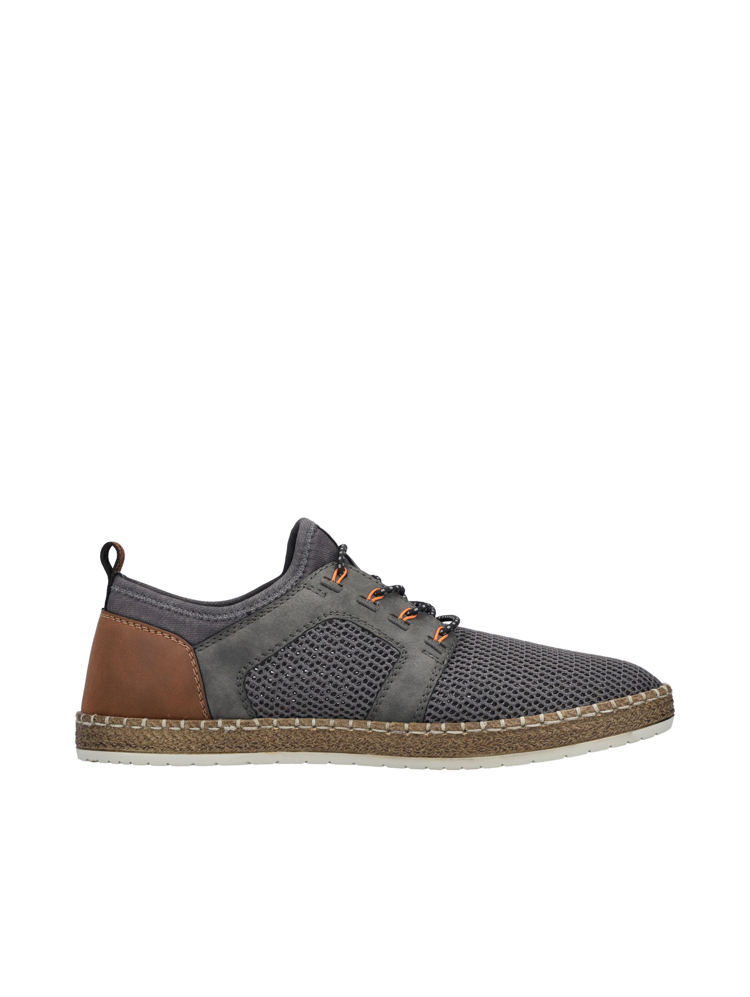 Rieker Sportlicher Schnürschuh in Grau