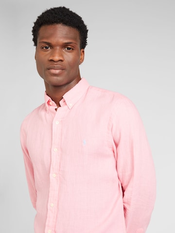 Polo Ralph Lauren - Ajuste estrecho Camisa en rosa