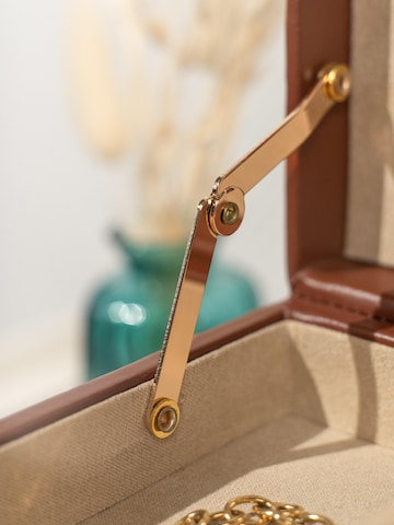 Boîte à bijoux 'Schmuckkasten - Leder' Friedrich23 en marron