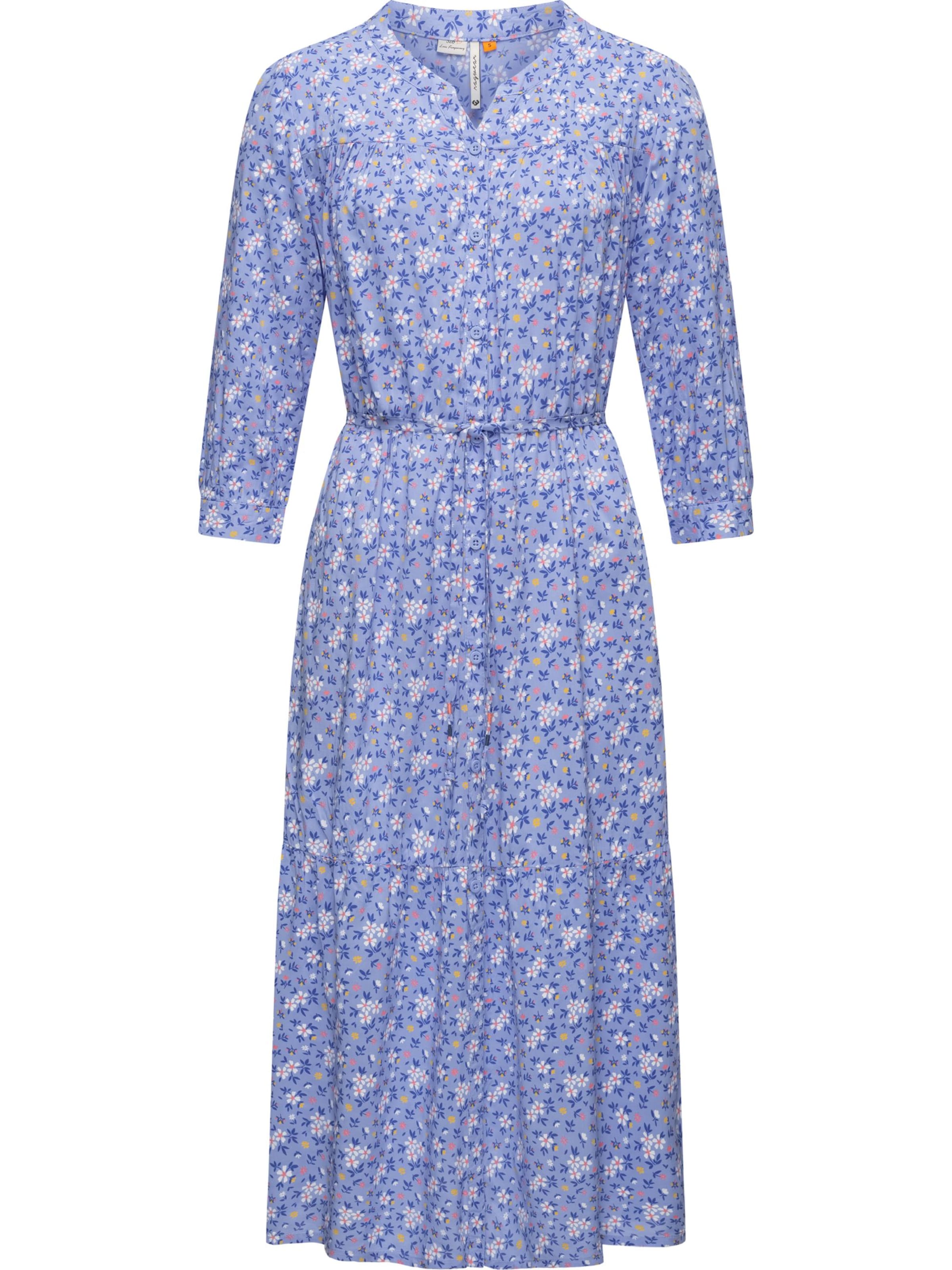 Ragwear - Vestidos camiseiros 'Meve' em azul: frente