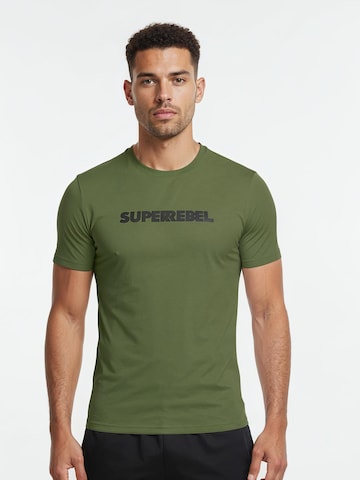 SUPERREBEL® GEAR Shirt 'KEANU' in Grün