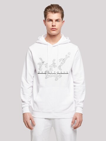 Sweat-shirt F4NT4STIC en blanc : devant