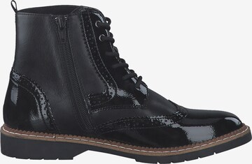 s.Oliver Lace-Up Ankle Boots in Black