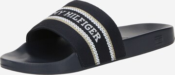 TOMMY HILFIGER Pantolette in Schwarz: predná strana