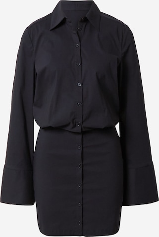 RÆRE by Lorena Rae Shirt Dress 'Naomi' in Black: front