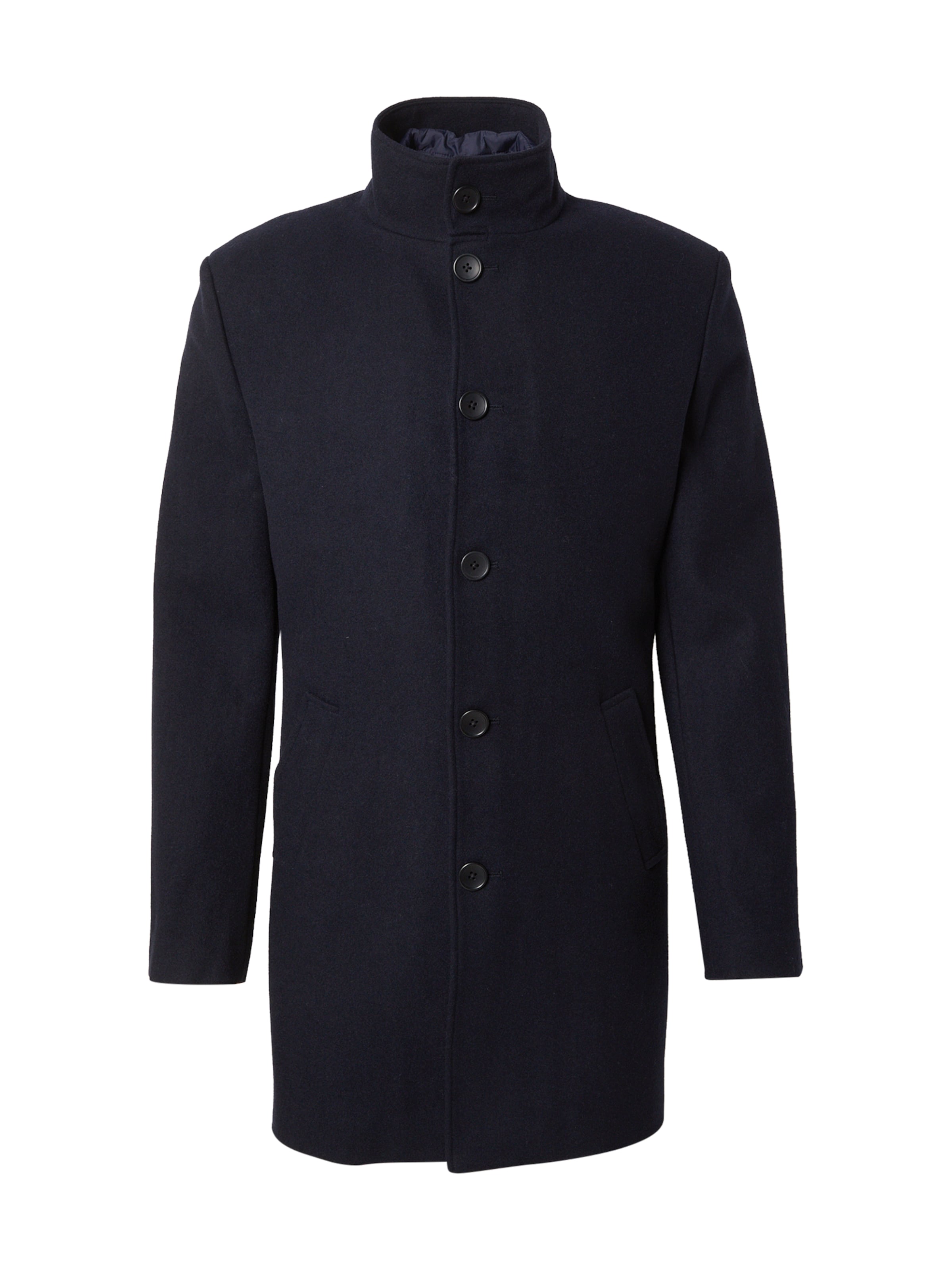 Bruun & Stengade Přechodný kabát 'Ontario' – modrá: přední strana