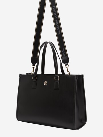 TOMMY HILFIGER Shopper in Schwarz