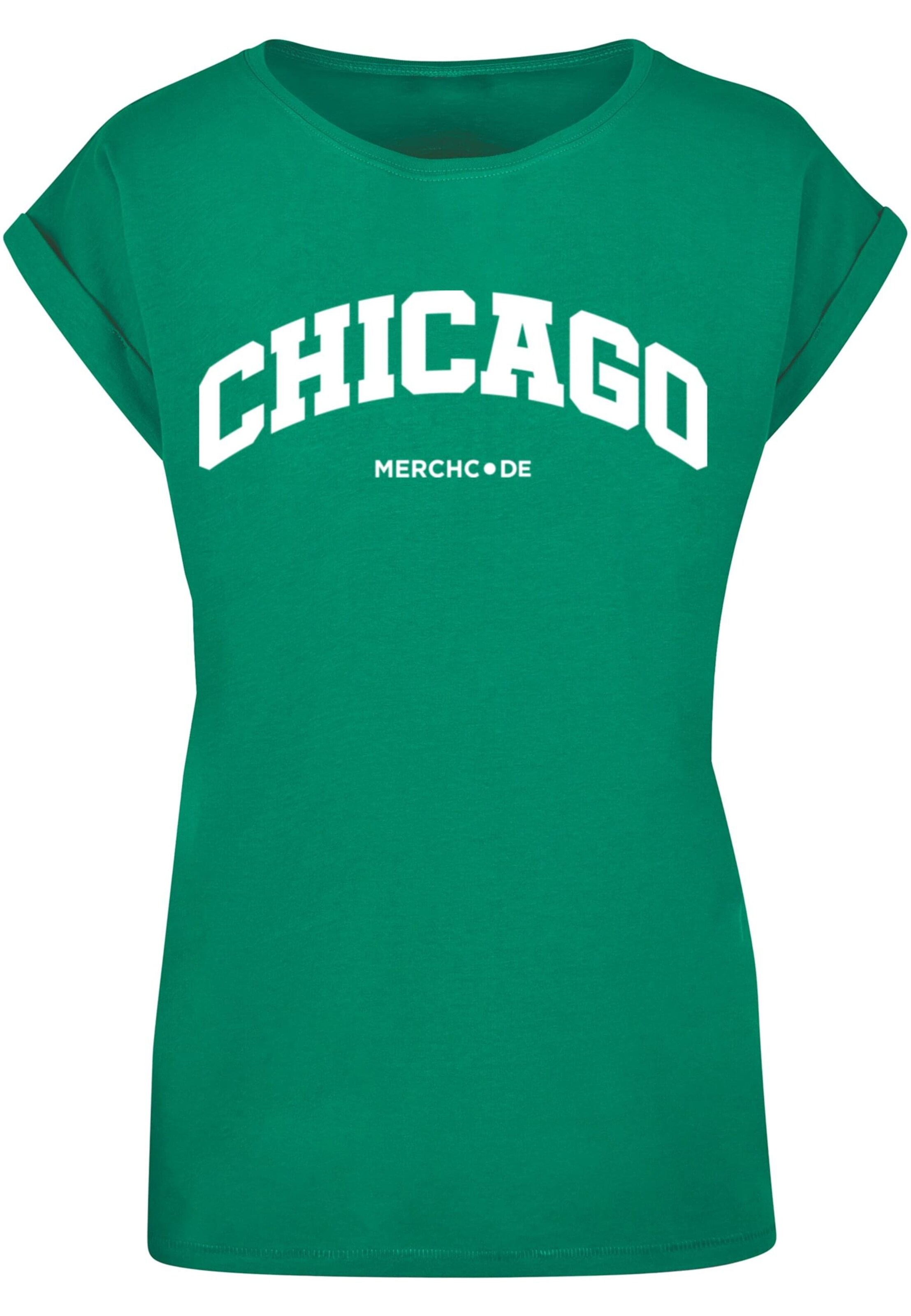 Merchcode Shirt 'Chicago' in Green: front