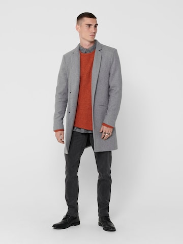 Only & Sons Tussenjas in Grijs