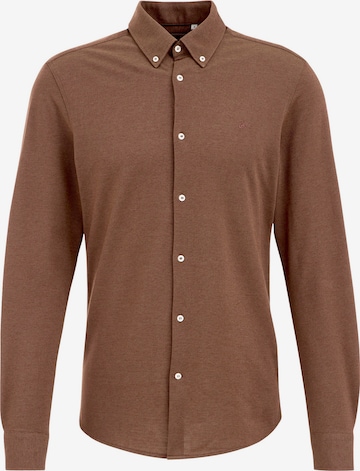 WE Fashion Paita värissä ruskea: etupuoli