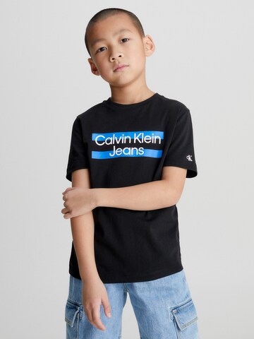 Calvin Klein Jeans Shirt in Schwarz