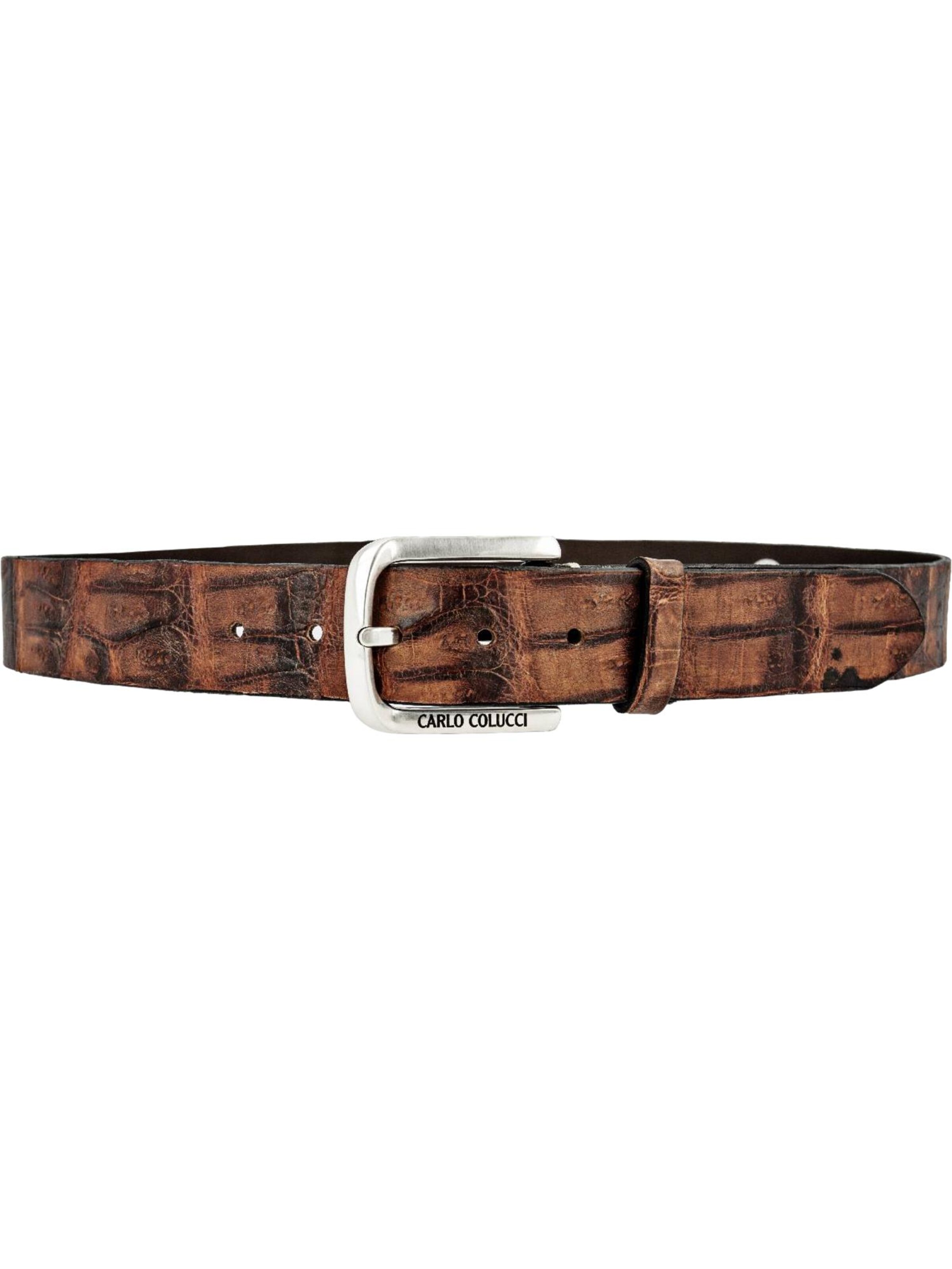 Carlo Colucci Belt 'Ciaghi' in Brown: front