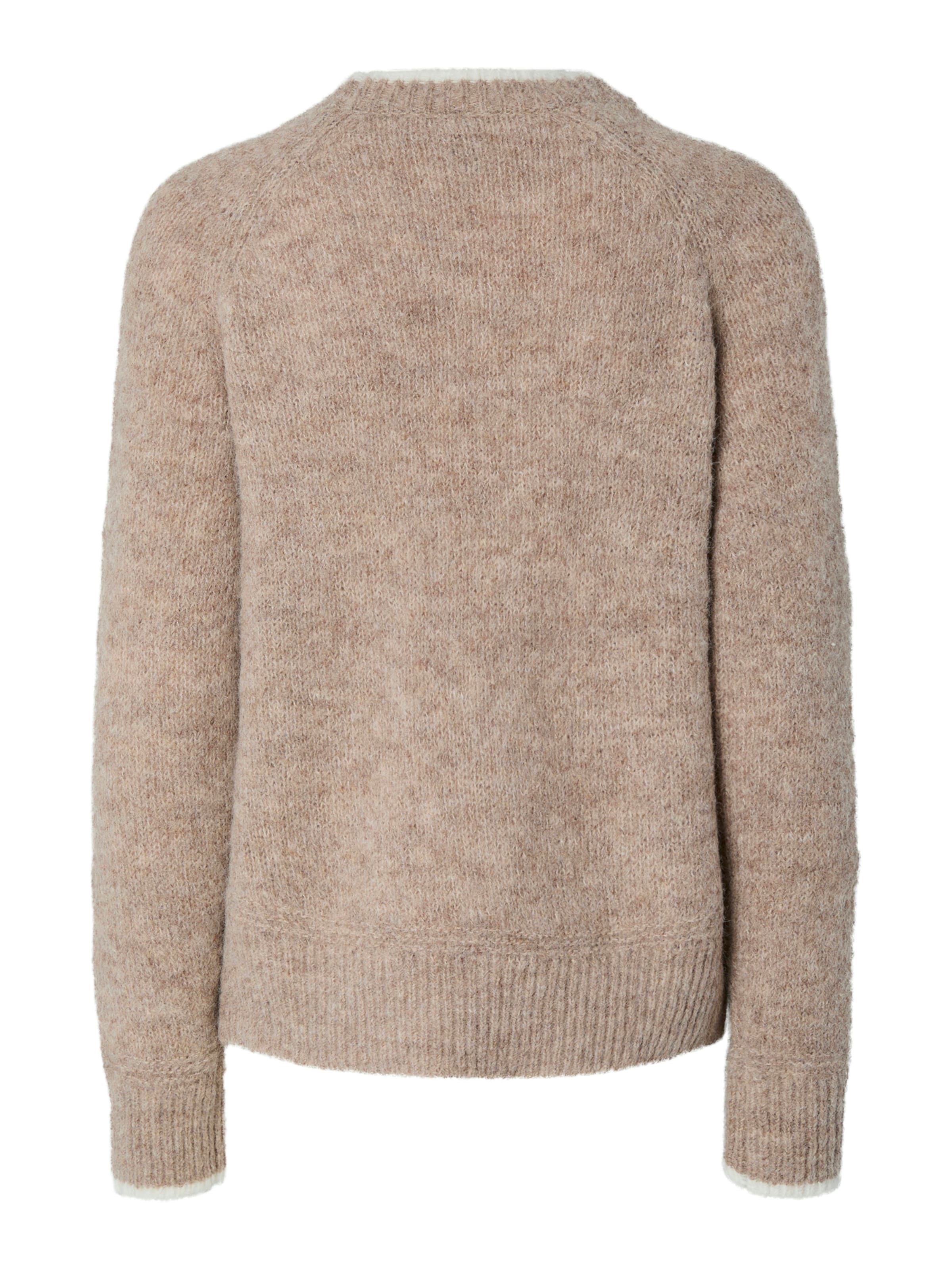 PIECES Kampsun 'PCIvy', värv beež