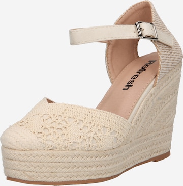 Refresh Pumps i beige: framsida