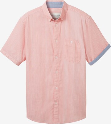 TOM TAILORRegular Fit Košulja - roza boja: prednji dio
