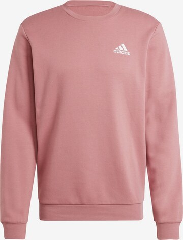 ADIDAS SPORTSWEAR Athletic Sweatshirt 'Essentials' in Red: front