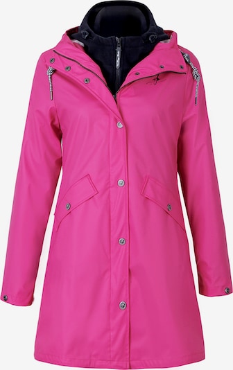 Dingy Rhythm Of The Rain Regenjacke in neonpink / schwarz, Produktansicht