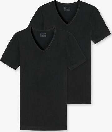 SCHIESSER Undershirt in Black: front