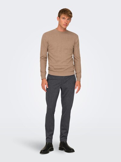 Only & Sons Trousers 'Mark' in 33 in Grey, Item view