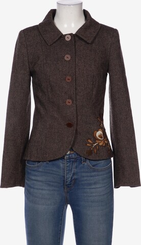 123 Paris Blazer in XS in Brown: front