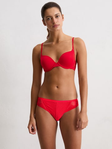 String ' Timeless Lace ' Marc O'Polo en rouge : devant