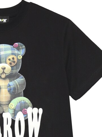BARROW Shirt 'TEDDY' in Black