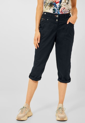 CECIL Regular Pants in Black: front