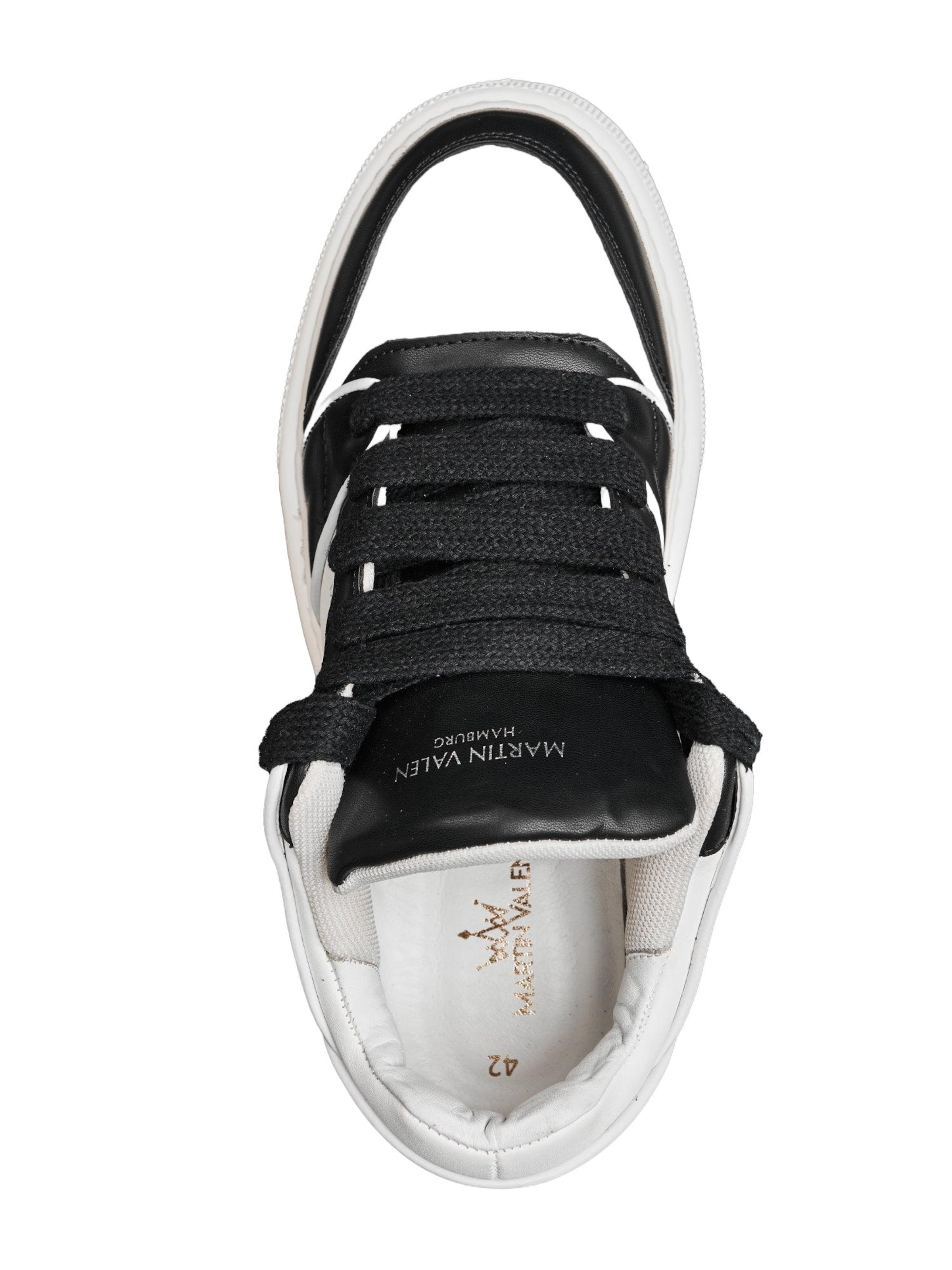 MARTIN VALEN Platform trainers in Black